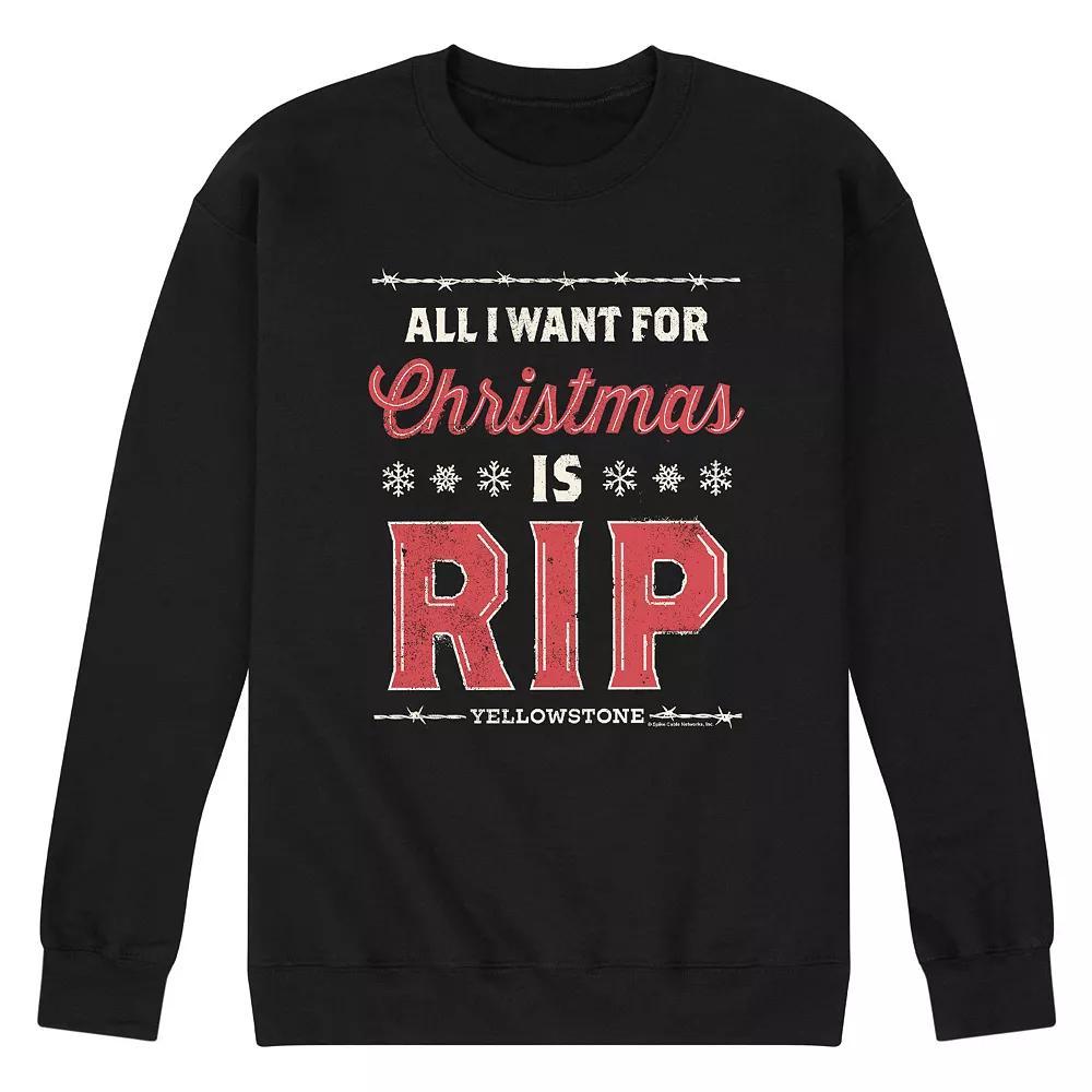 Mens Yellowstone All I Want For Christmas Is Rip Sweatshirt Product Image