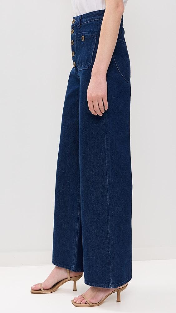 Rolla's Studio Flare Lou Jeans | Shopbop Product Image