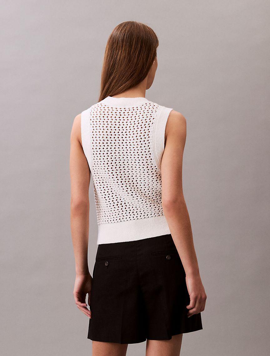 Open Stitch Tank Top Product Image