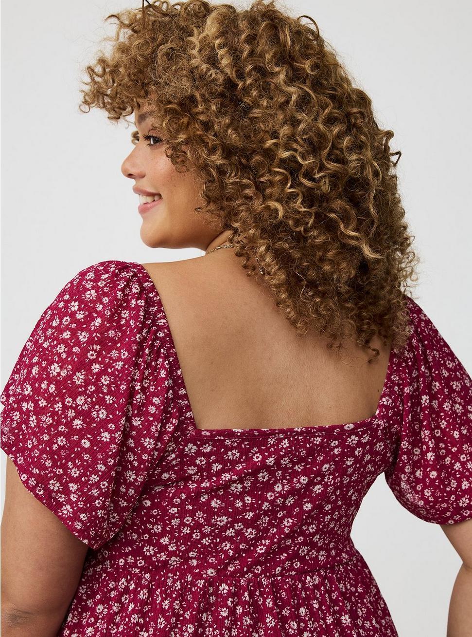 Flutter Sleeve Babydoll Top Product Image