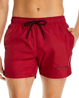 Mens Swim Shorts With Handwritten Logo Product Image