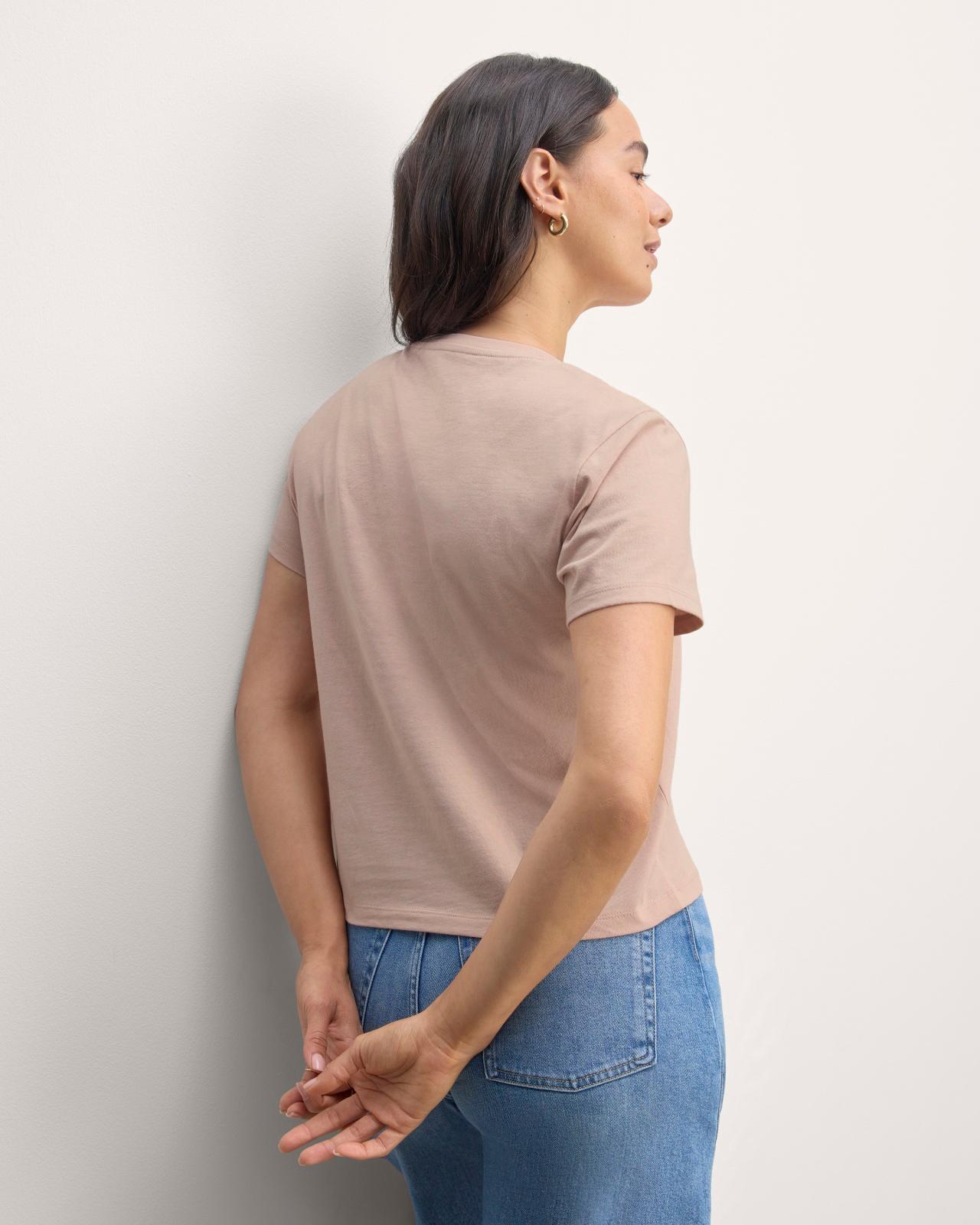 The Box-Cut Tee in Essential Cotton Product Image