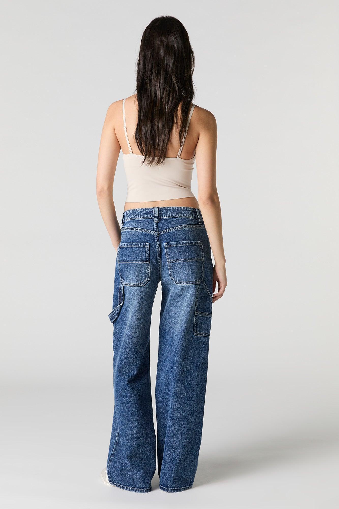 Low Rise Wide Leg Carpenter Jean Female Product Image