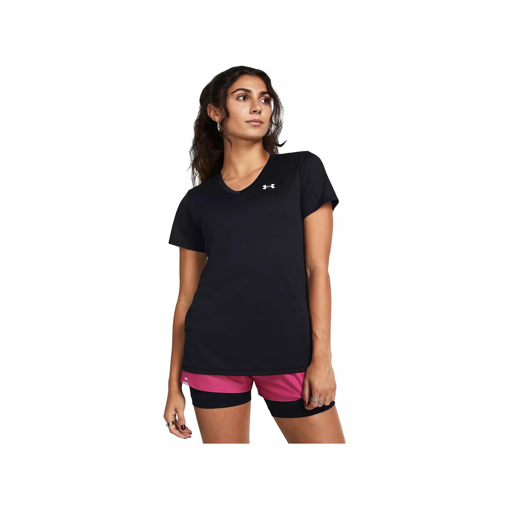 Women's Under Armour Tech™ V-Neck Short Sleeve Tee,  Product Image