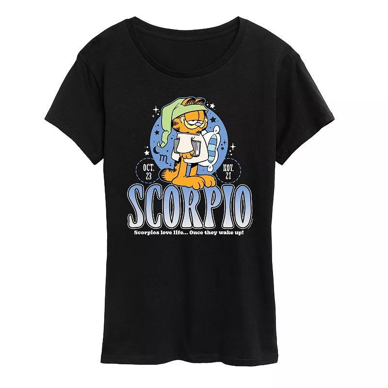 Plus Garfield Scorpio Graphic Tee, Women's,  Product Image