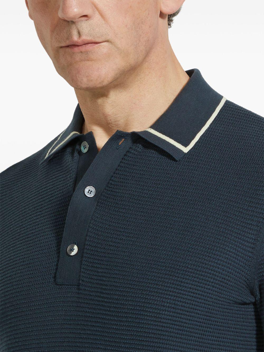 cotton polo shirt Product Image