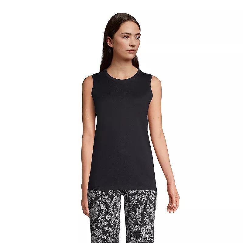 Petite Lands' End Power Performance Tunic Tank Top, Women's,  Product Image