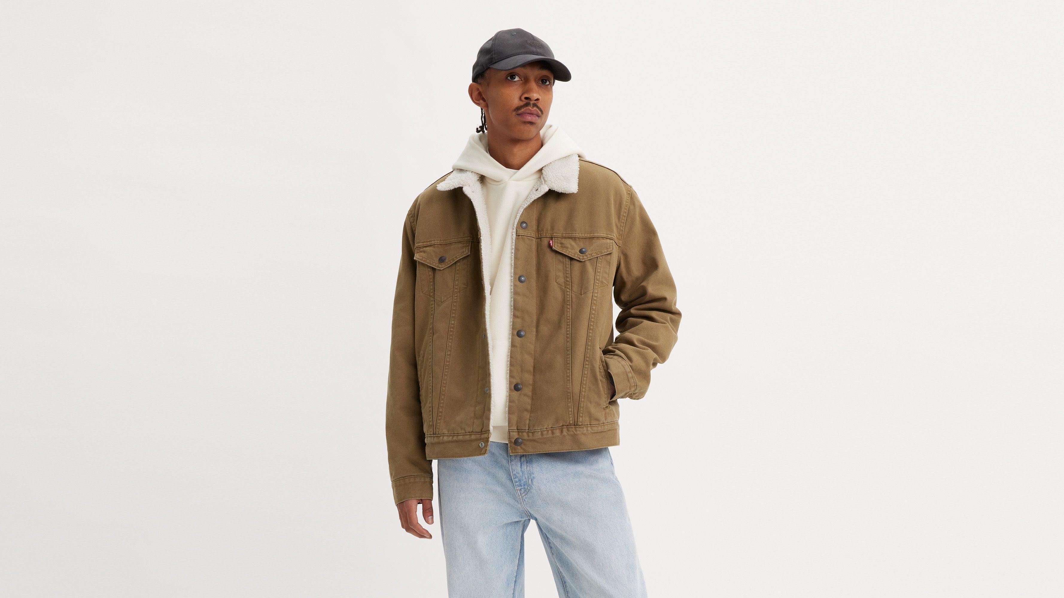 Canvas Sherpa Trucker Jacket Product Image