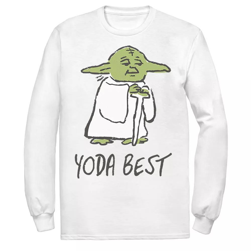 Men's Star Wars Yoda Best Portrait Sketch Tee,  Product Image