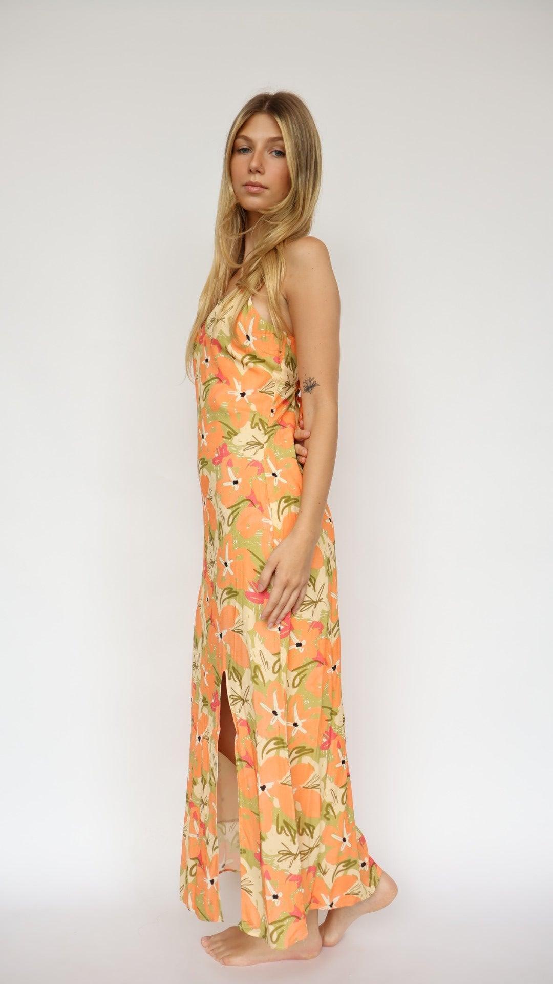 Floral Whisper Midi Dress Product Image