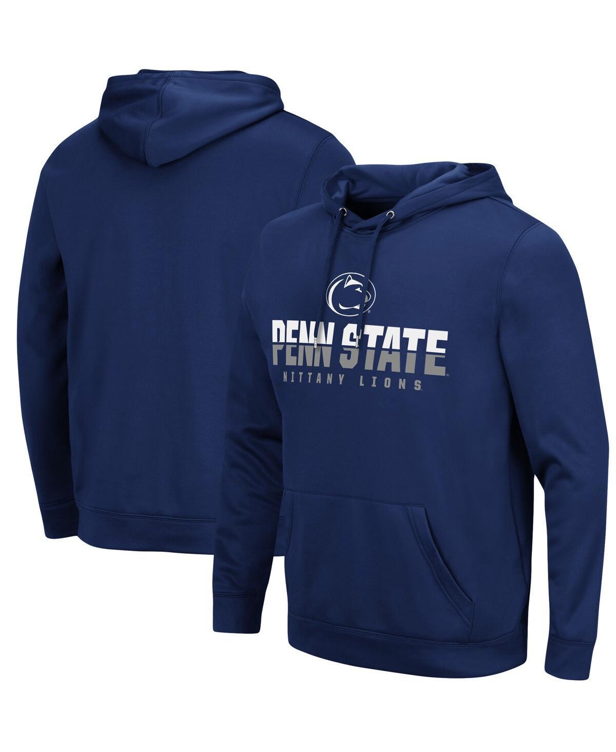 Mens Colosseum Penn State Nittany Lions Lantern Pullover Hoodie Blue Product Image