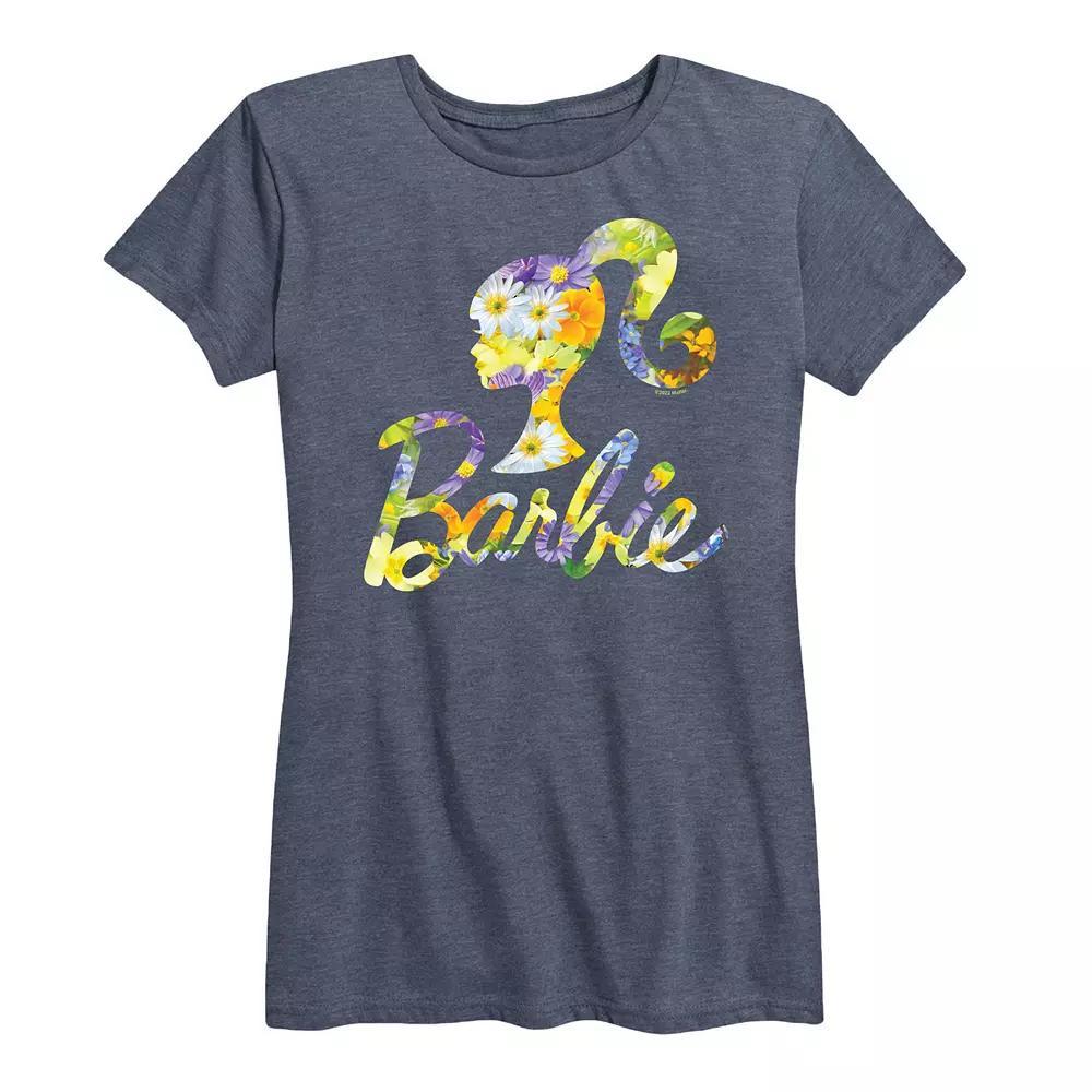 Women's Barbie® Logo Shamrock Pattern Graphic Tee,  Product Image