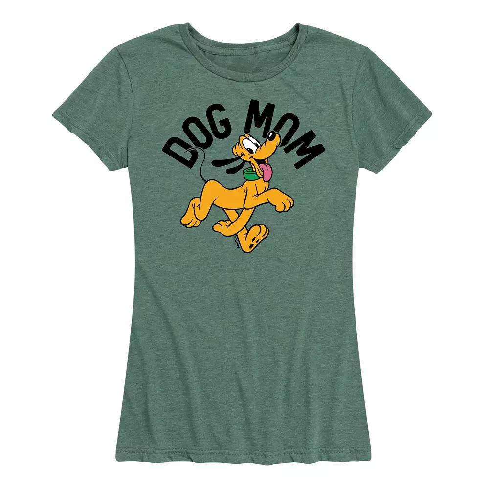 Disney's Pluto Women's Dog Mom Graphic Tee,  Product Image