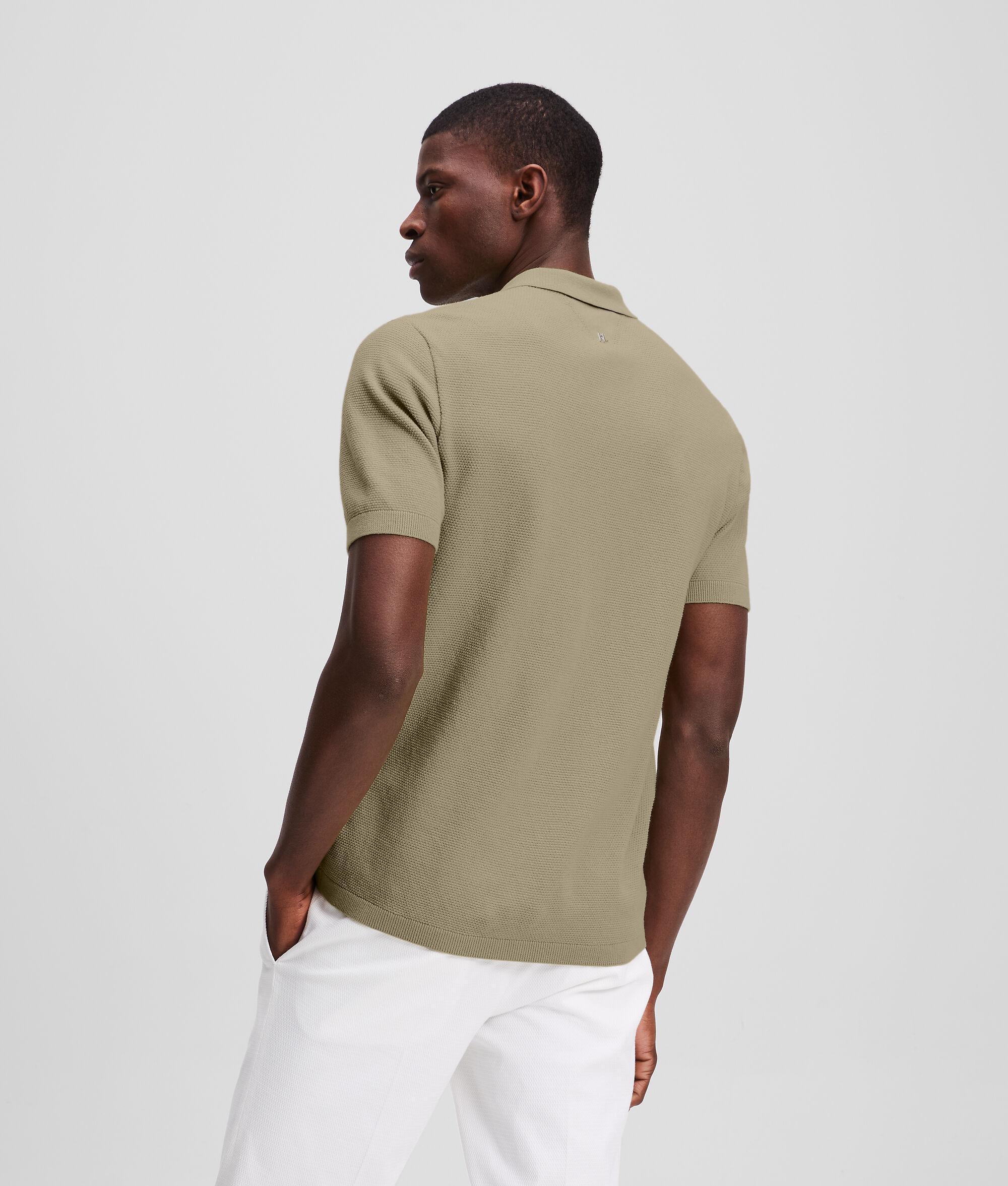 ZIP-UP POLO SHIRT Product Image