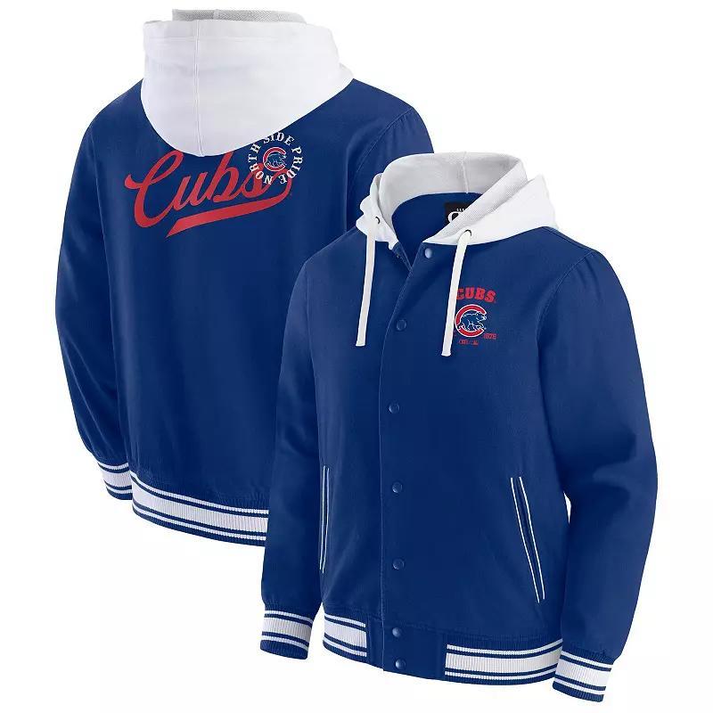 Men's Darius Rucker Collection by Fanatics Royal Chicago Cubs Full-Snap Hooded Jacket,  Product Image