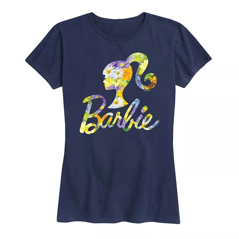 Women's Barbie® Logo Shamrock Pattern Graphic Tee,  Product Image