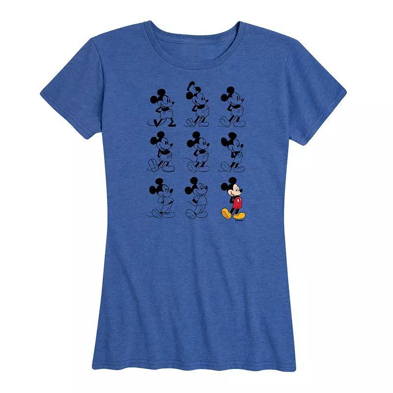 Disney's Mickey Mouse Women's Evolution Graphic Tee,  Product Image