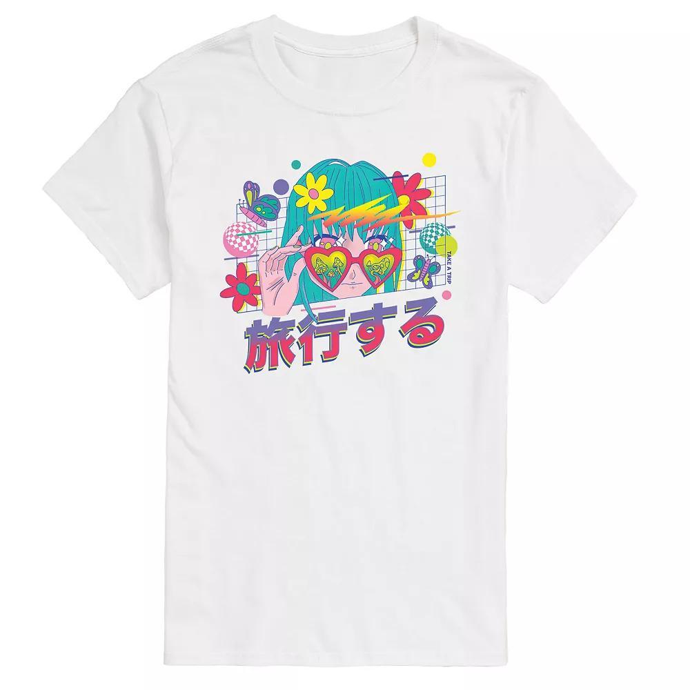 Men's Anime Take A Trip Tee,  Product Image