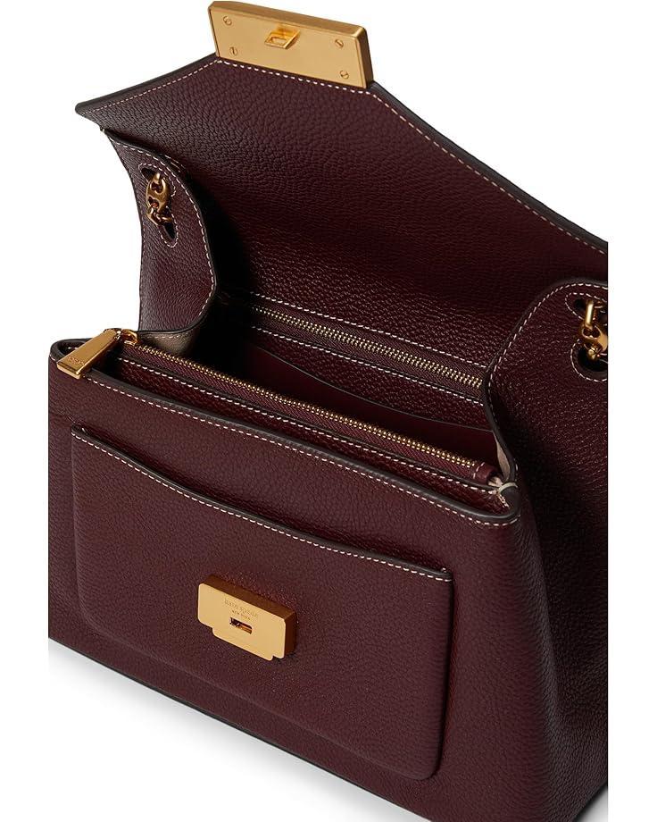 Katy Textured Leather Medium Convertible Shoulder Bag Product Image