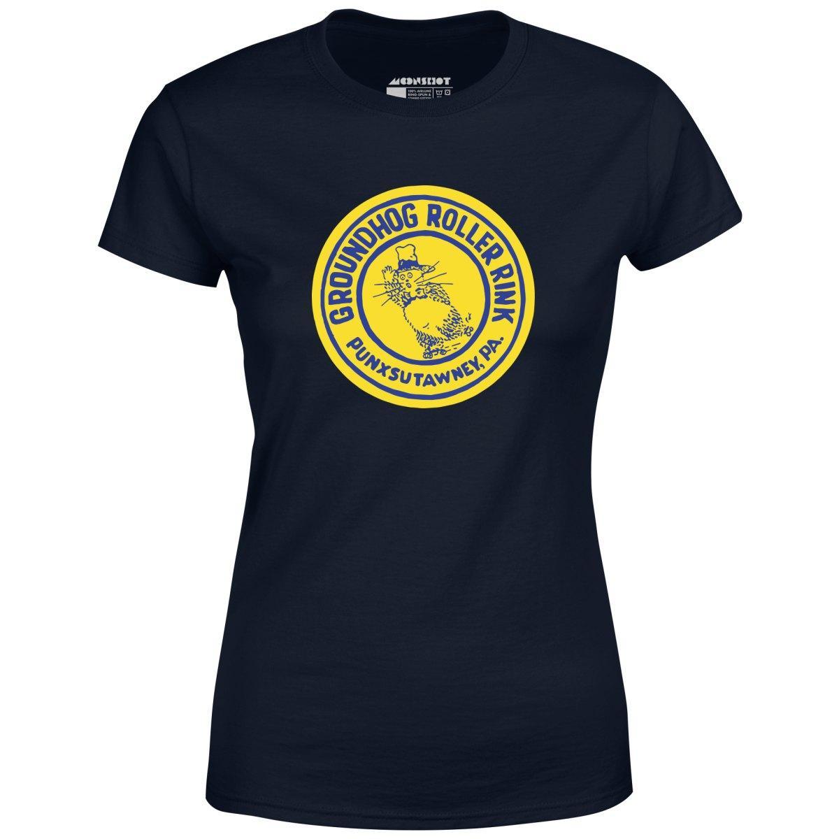 Groundhog Roller Rink - Punxsutawney, PA - Vintage Roller Rink - Women's T-Shirt Female Product Image