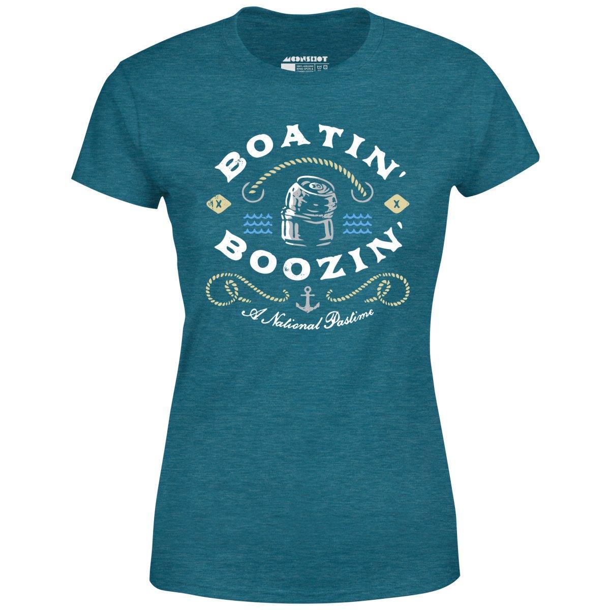 Boatin' & Boozin' - Women's T-Shirt Female Product Image