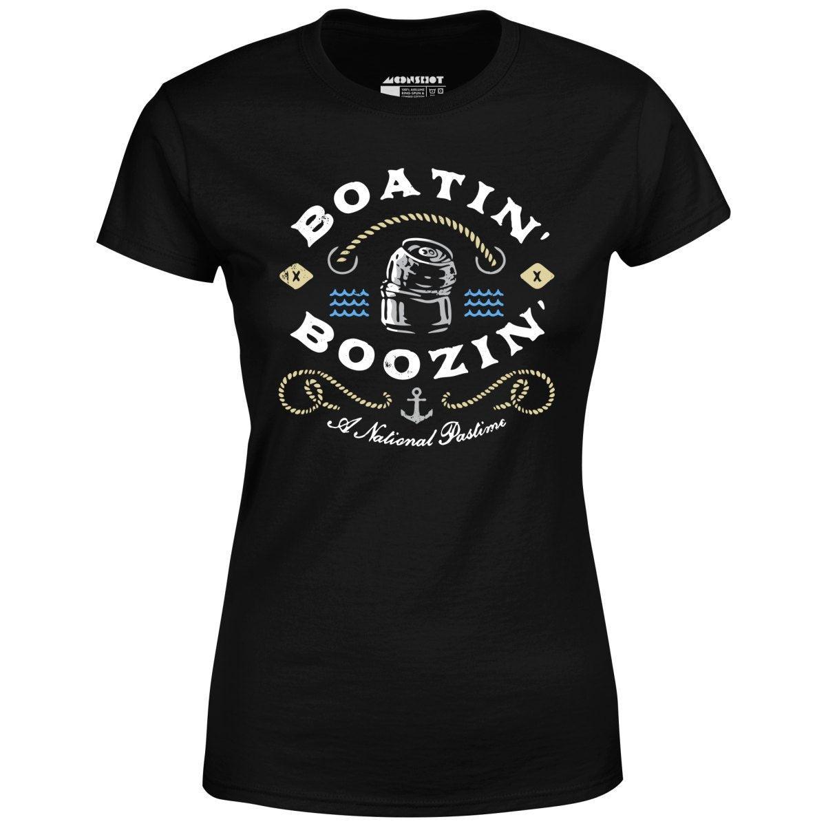 Boatin' & Boozin' - Women's T-Shirt Female Product Image