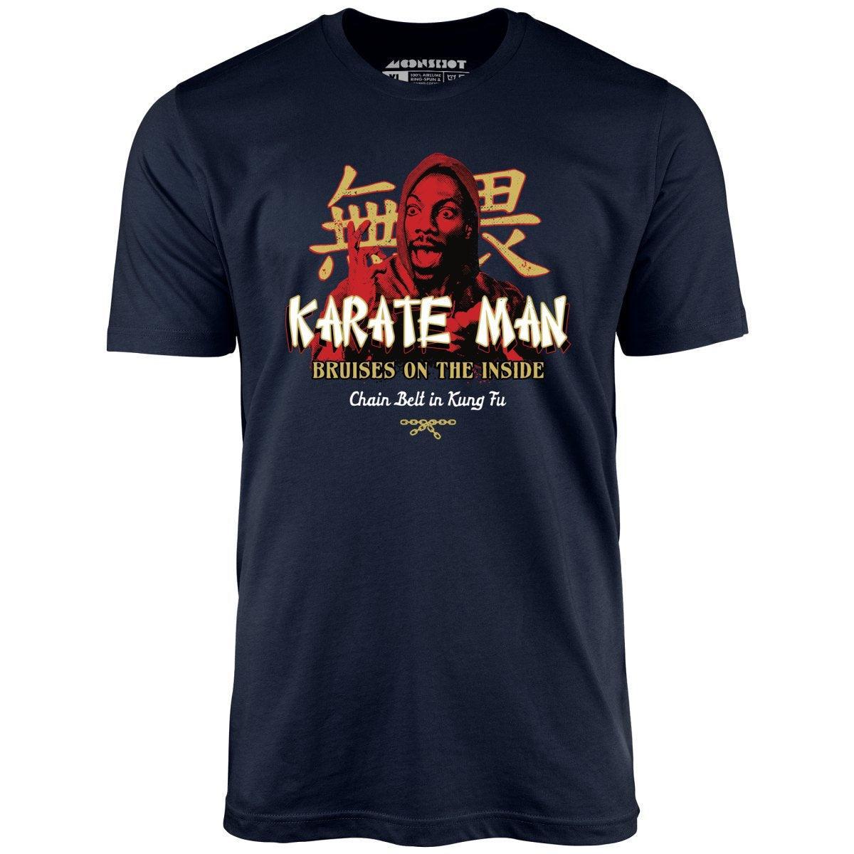 Karate Man - Chain Belt in Kung Fu - Unisex T-Shirt Male Product Image