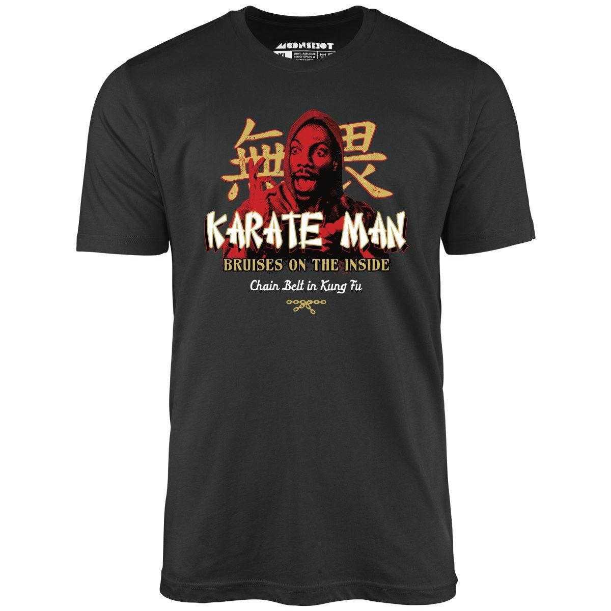 Karate Man - Chain Belt in Kung Fu - Unisex T-Shirt Male Product Image