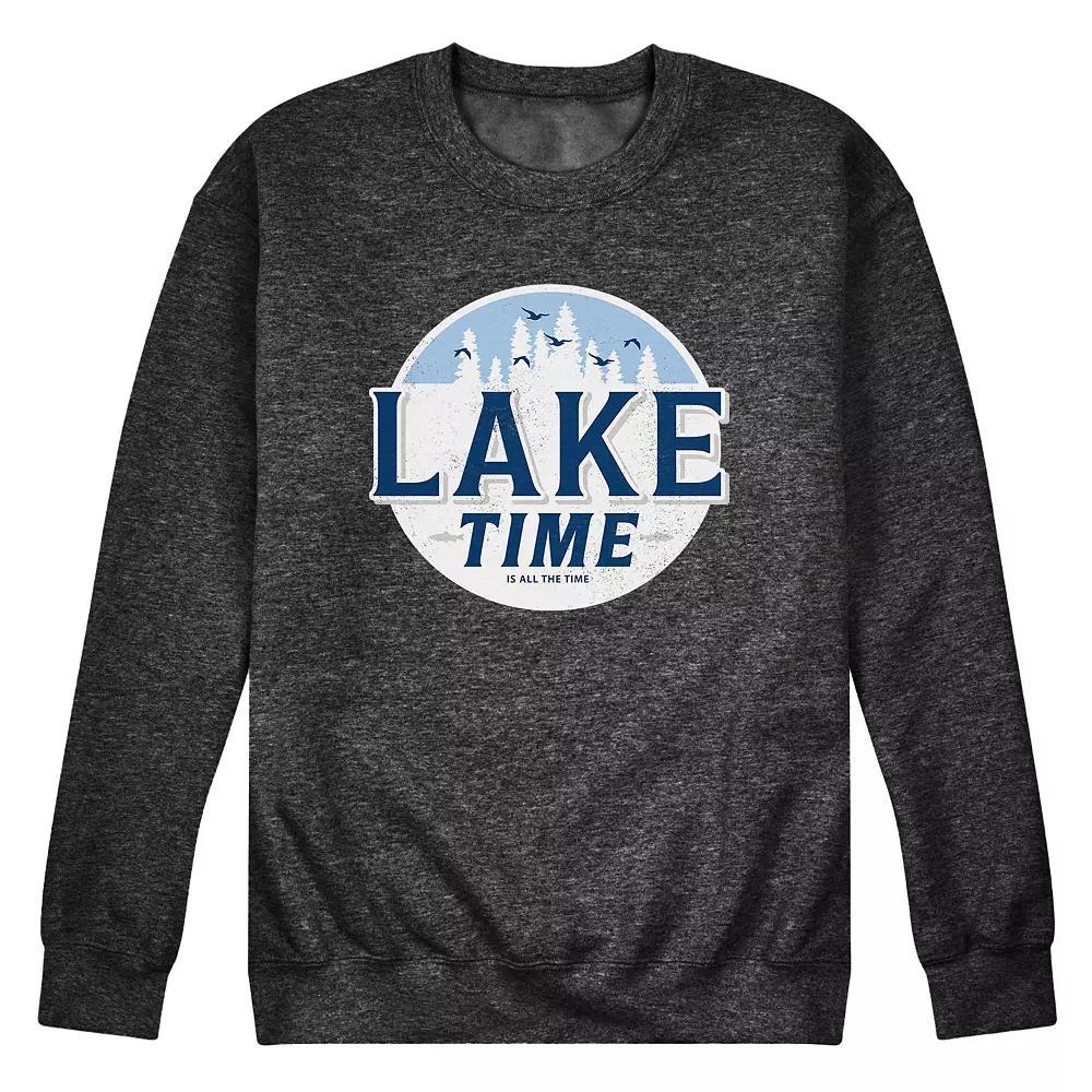 Men's Lake Time Graphic Fleece,  Product Image