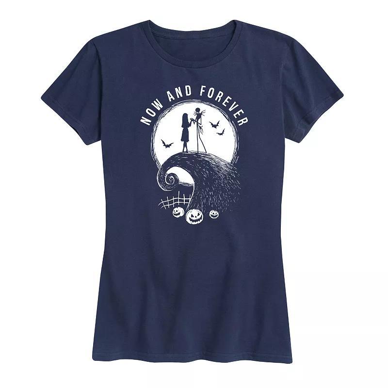 Disney's Nightmare Before Christmas Women's Now and Forever Graphic Tee, Girl's,  Product Image