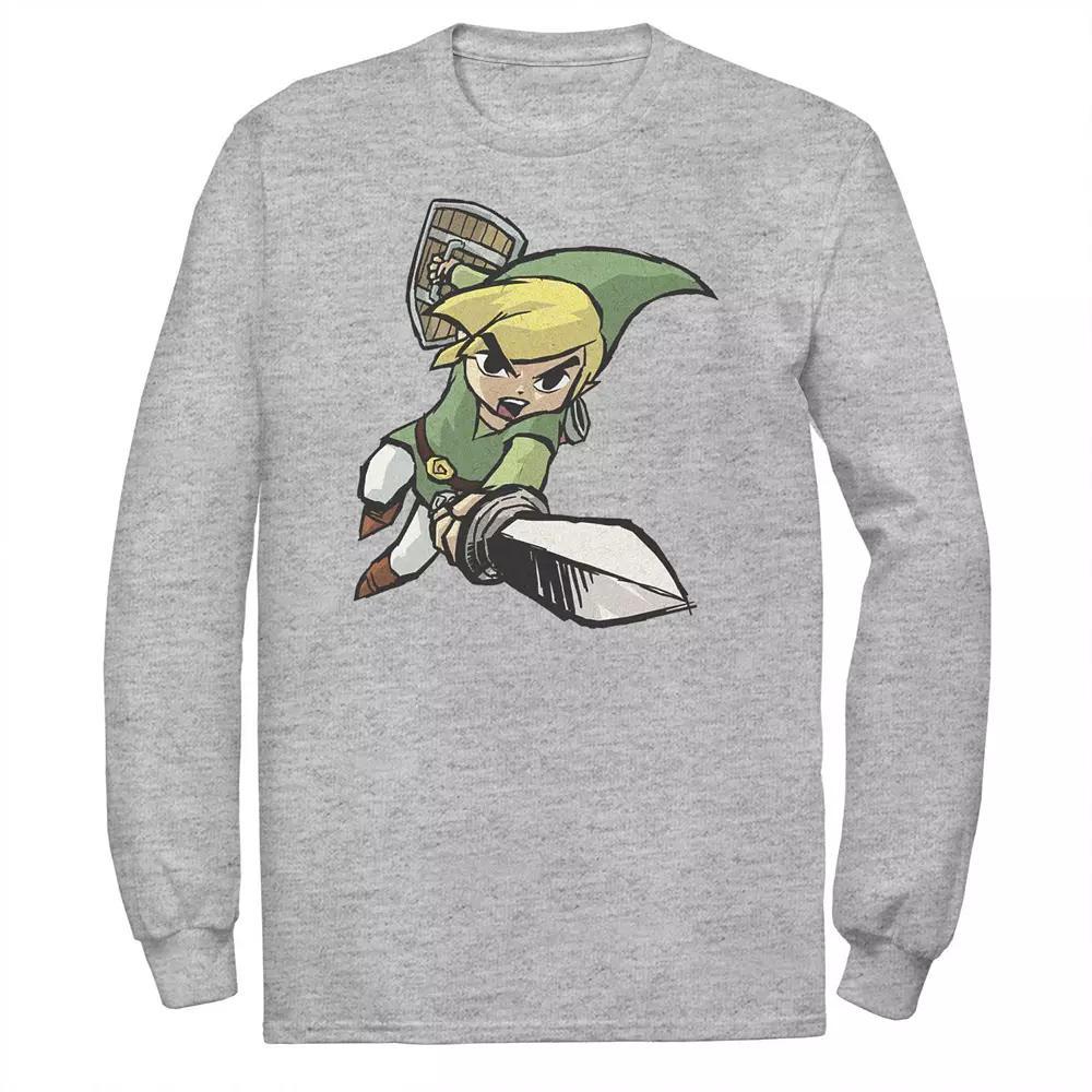 Big & Tall The Legend of Zelda Link Sketch Tee, Men's,  Product Image