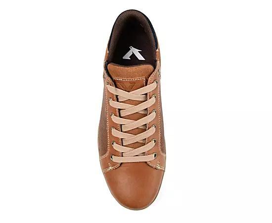 Territory Ramble Mens Perforated Leather Sneakers Product Image