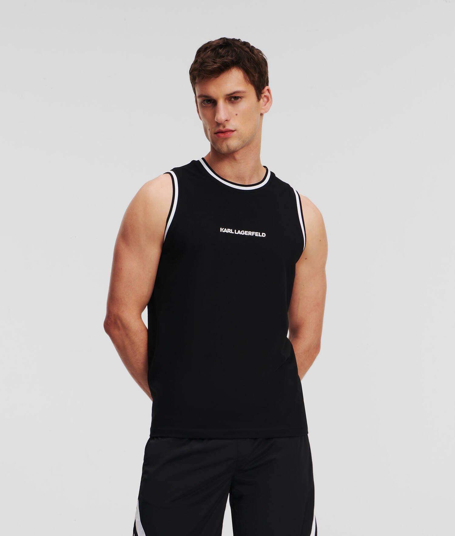 SLEEVELESS CREW NECK T-SHIRT Product Image