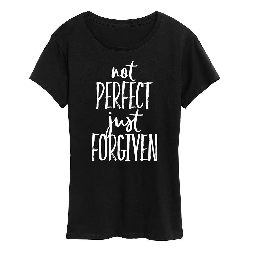Women's Not Perfect Just Forgiven Graphic Tee,  Product Image