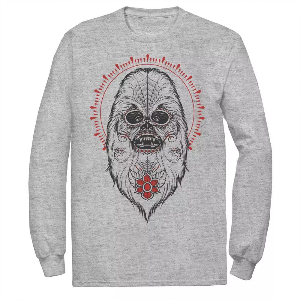 Men's Star Wars Day Of The Dead Chewbacca Portrait Tee,  Product Image