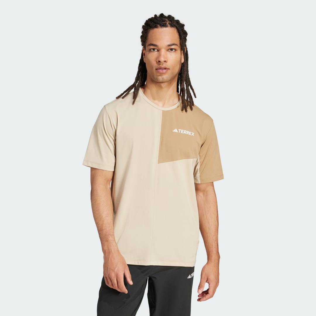 adidas Terrex Multi Climacool Tee Shadow Navy S Mens Product Image
