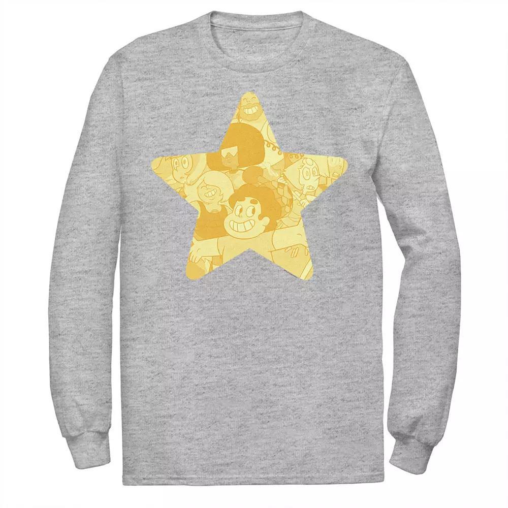 Men's Cartoon Network Stevens Universe Gold Star Long Sleeve Tee,  Product Image