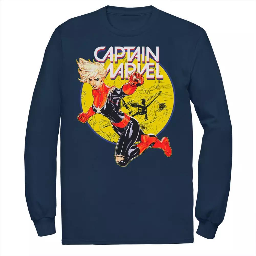 Men's Marvel Captain Marvel Earth's Mightiest Hero Tee,  Product Image
