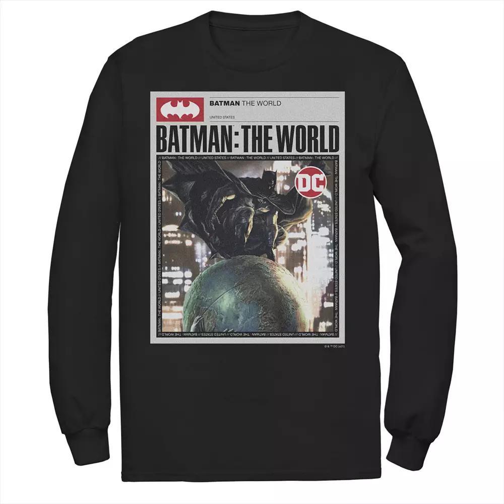 Men's Batman: The World Germany Red Bat Logo Tee, Boy's,  Product Image