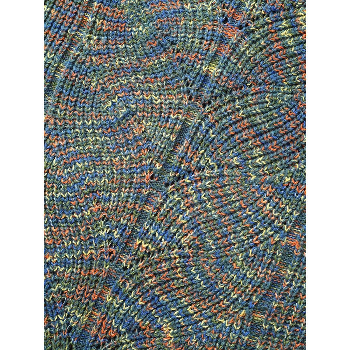 Plus Size V Neck Texture Heather Cable Knit Pullover Multicolor Women Casual Long Sleeve V-neck Everyday Pullovers BloomChic 22-24/3X Product Image