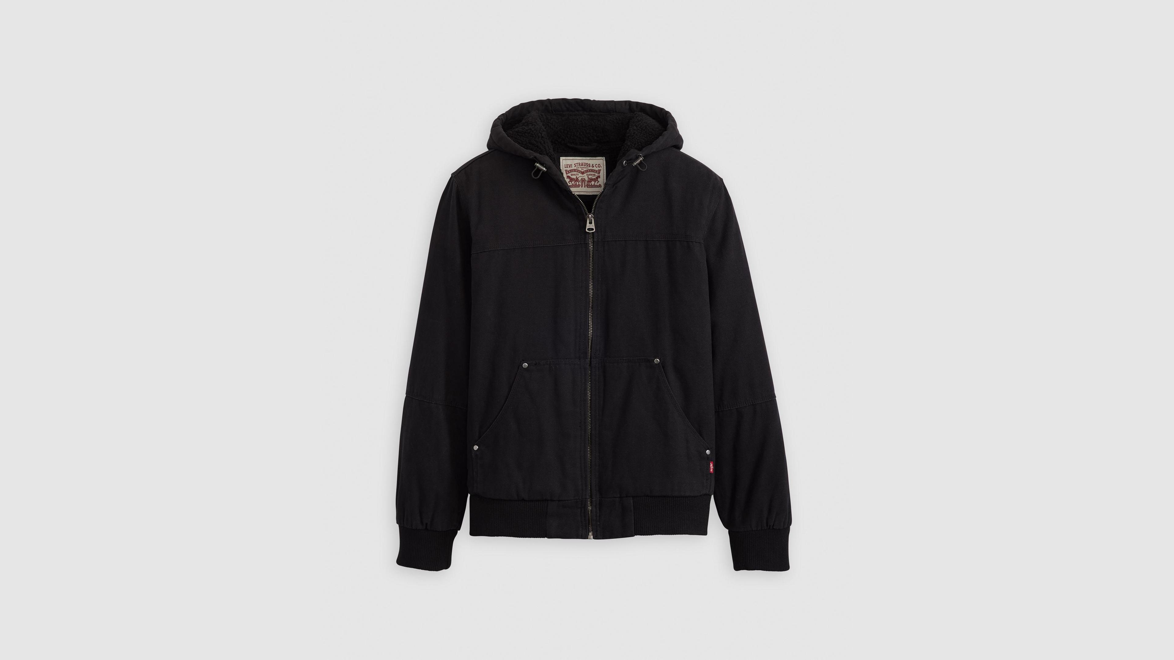 Sherpa Lined Hooded Jacket Product Image