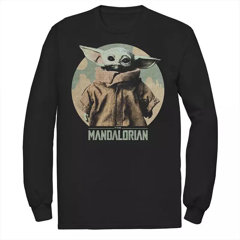 Men's Star Wars The Mandalorian The Child Faded Portrait Tee,  Product Image