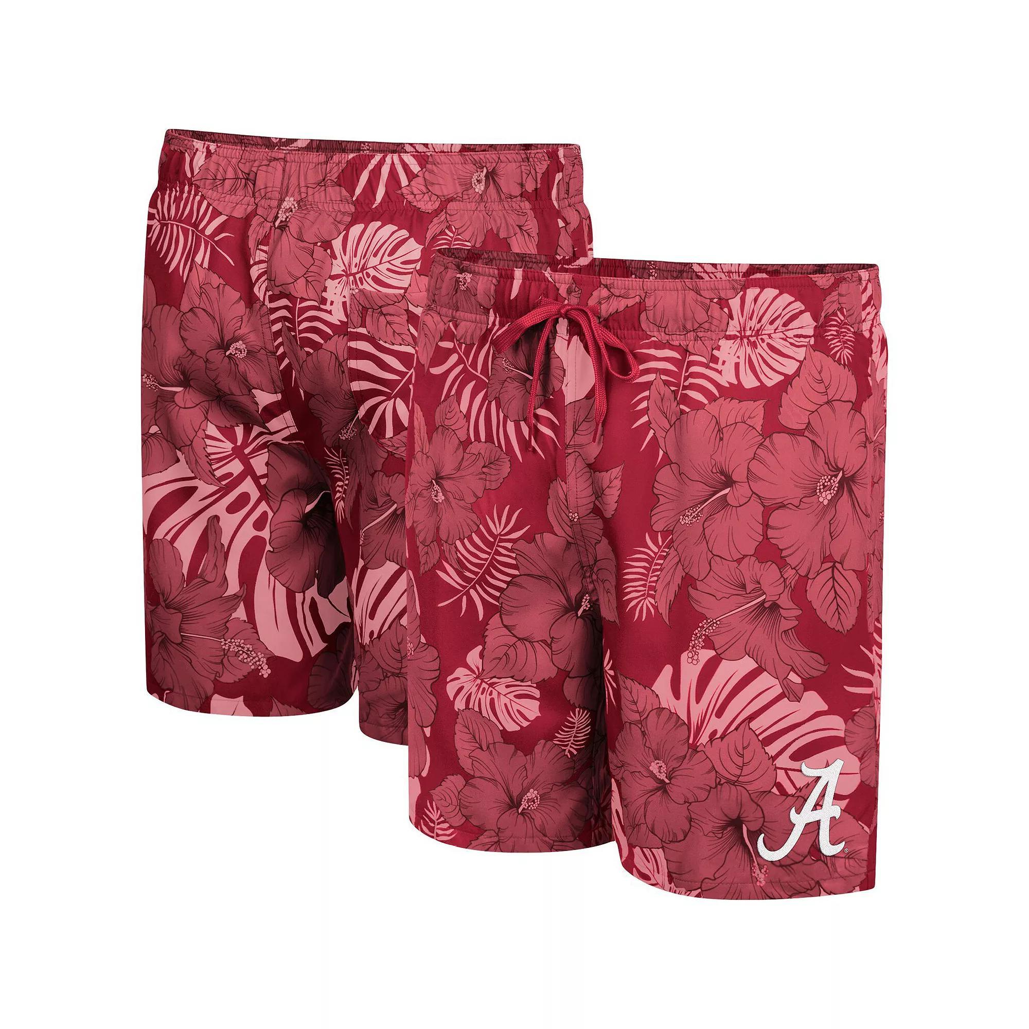 Men's Colosseum Black Army Black Knights The Dude Swim Shorts,  Product Image