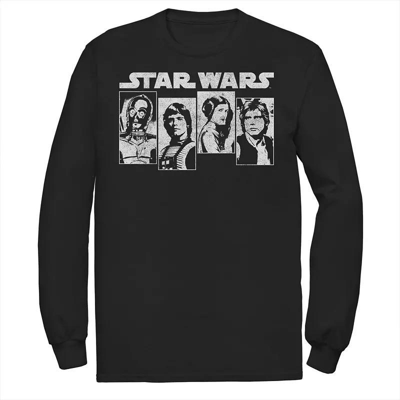 Men's Star Wars Falcon Squad Box Up Tee, Size: Small, Black Product Image