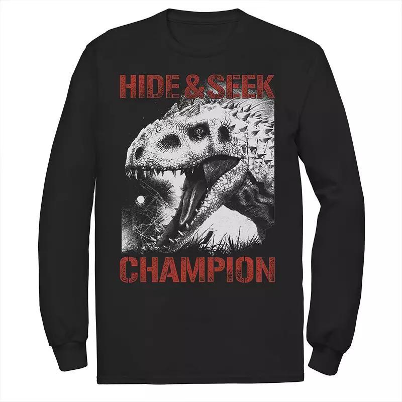 Men's Jurassic World Indominus Hide & Seek Champ Long Sleeve Graphic Tee,  Product Image