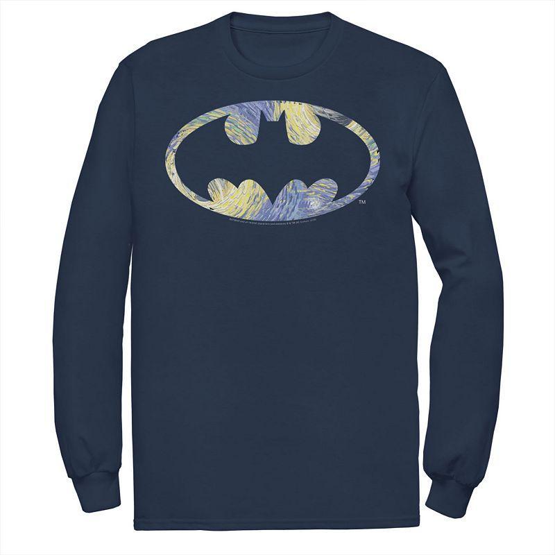 Men's DC Comics Batman Starry Night Logo Tee,  Product Image