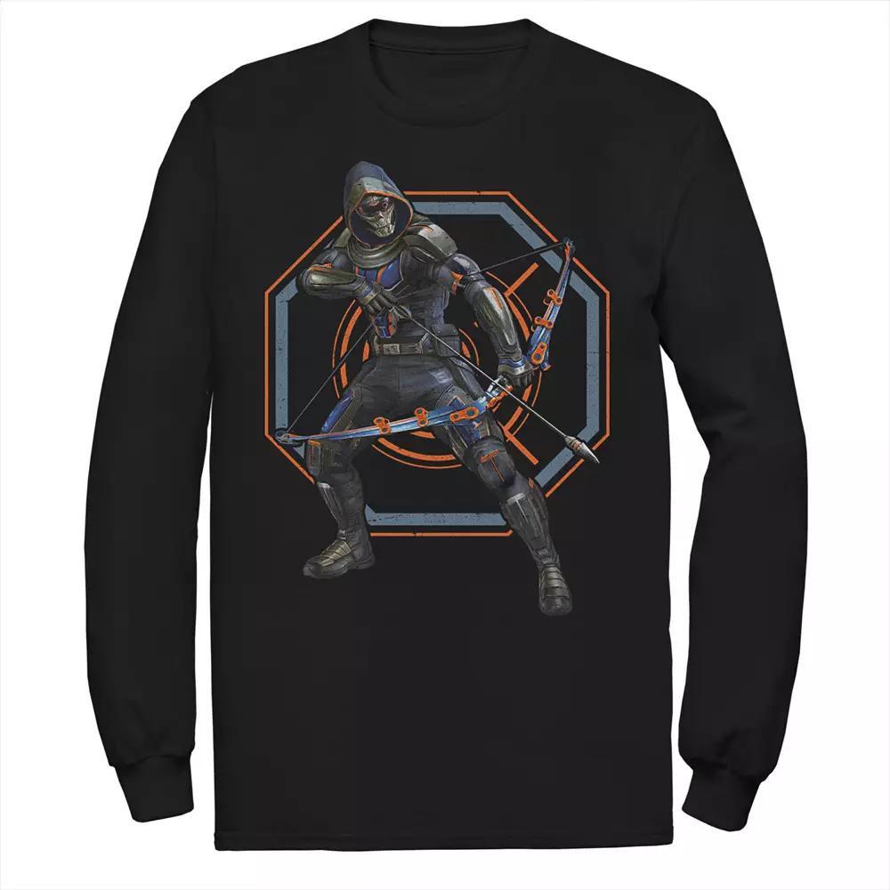 Mens Marvel Panther TChalla Lives Long Box Long Sleeve Graphic Tee Product Image