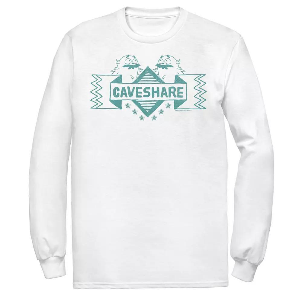 Men's We Bare Bears Caveshare Outline Banner Tee,  Product Image