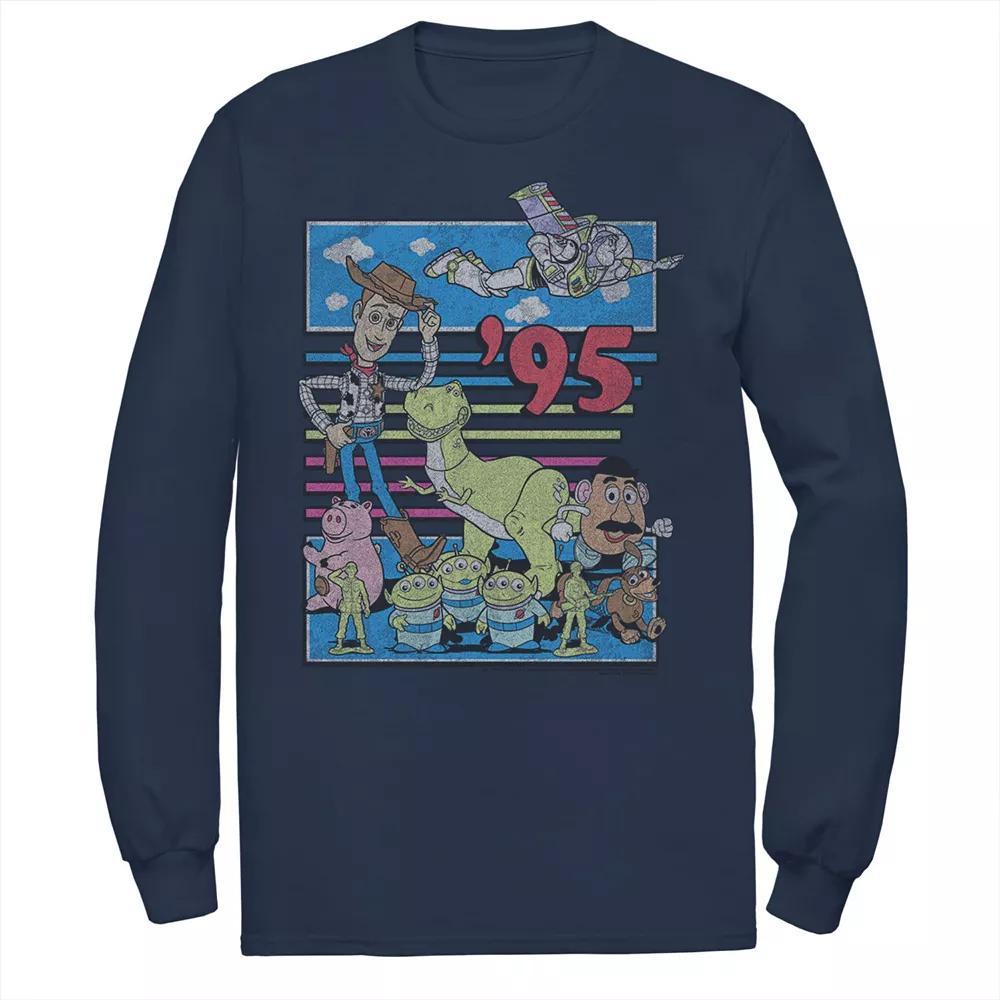 Disney / Pixar's Toy Story Men's 95 Retro Distressed Colorful Tee,  Product Image
