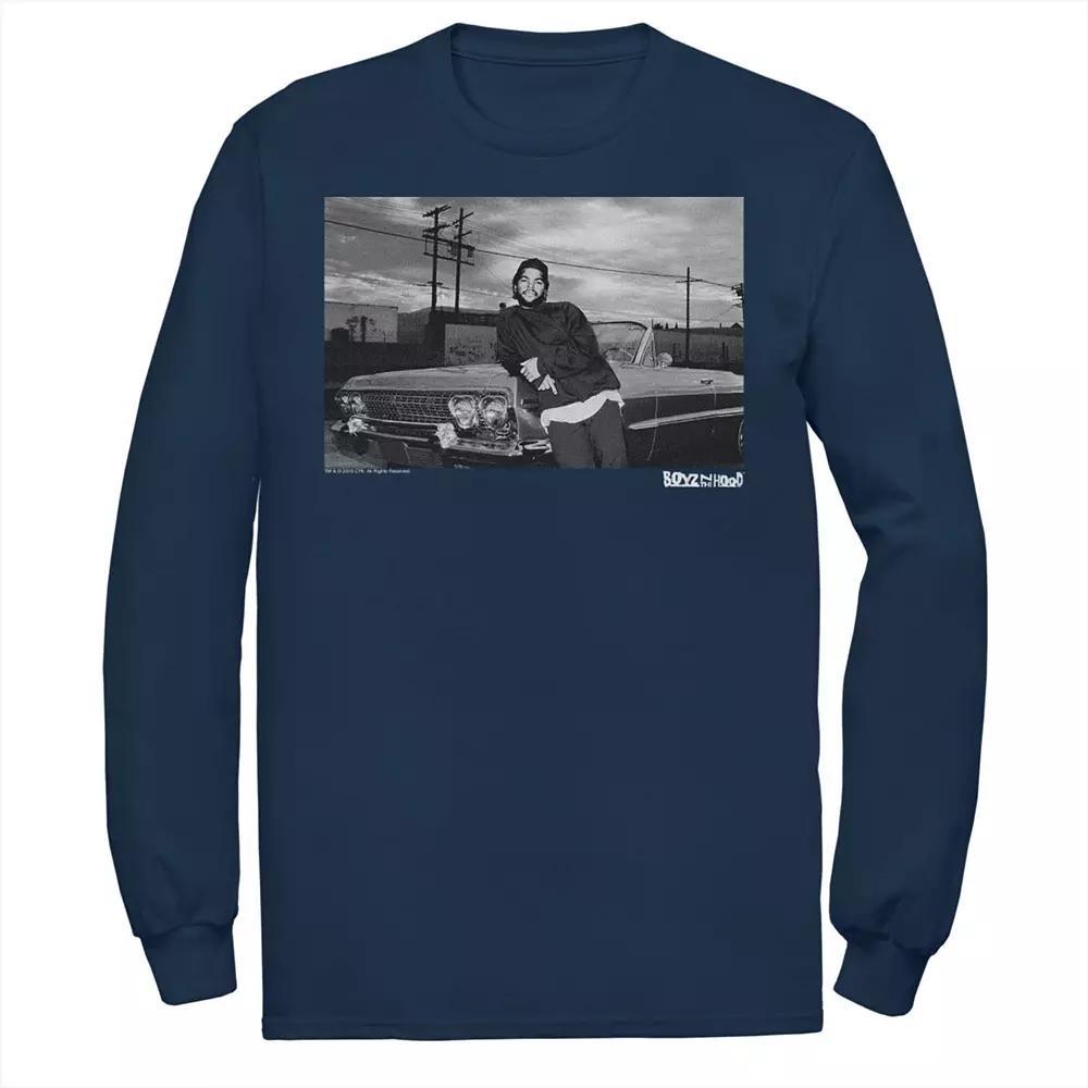 Men's Boyz In The Hood Candid Photo Real Tee, Size: Small, Blue Product Image